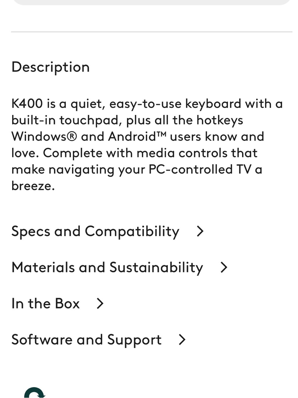 NEW! Logitech Wireless Keyboard NIB - Picture 10 of 11